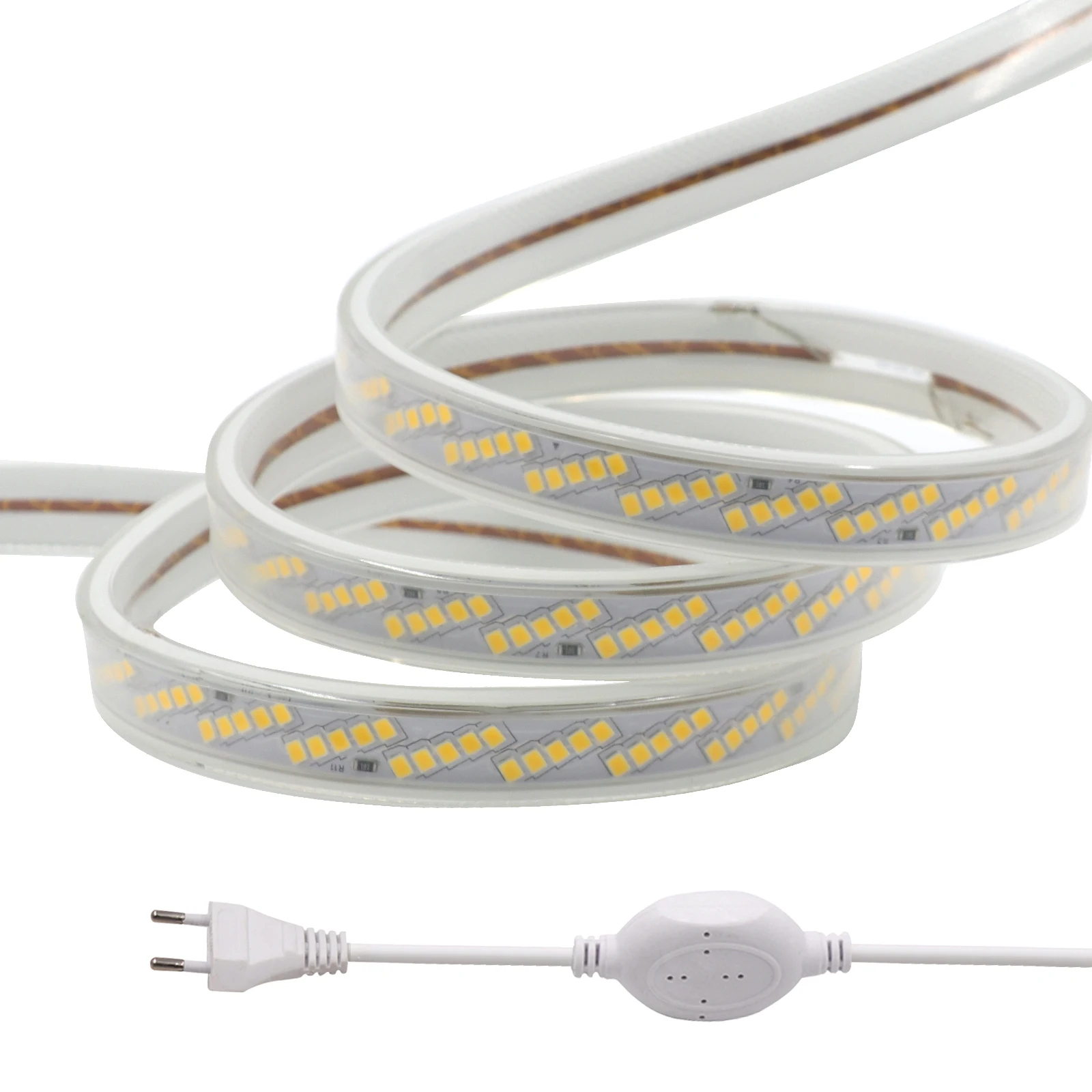 LED Strip Light Waterproof AC220V 2835 LED Tape Rope Lamp Outdoor Decor 320Leds/m Super Bright Ribbon Diode 3000K 4000K 6000K
LED Strip Light Waterproof AC220V 2835 LED Tape Rope Lamp Outdoor Decor 320Leds/m Super Bright Ribbon Diode 3000K 4000K 6000K