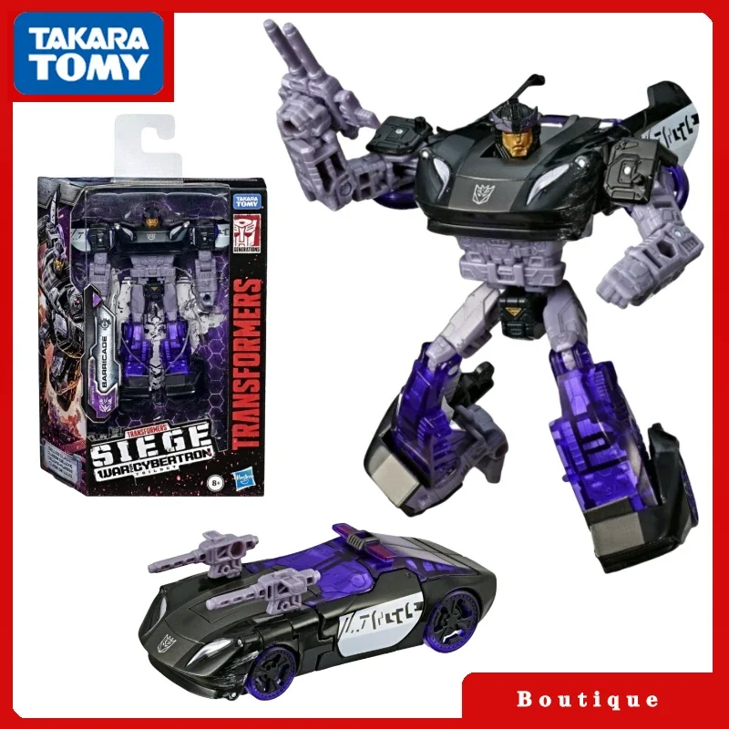 

In Stock Takara Tomy Transformers War for Cybertron:Siege WFC-S41 Barricade Action Figures Collectible Gifts Classic Hobbies