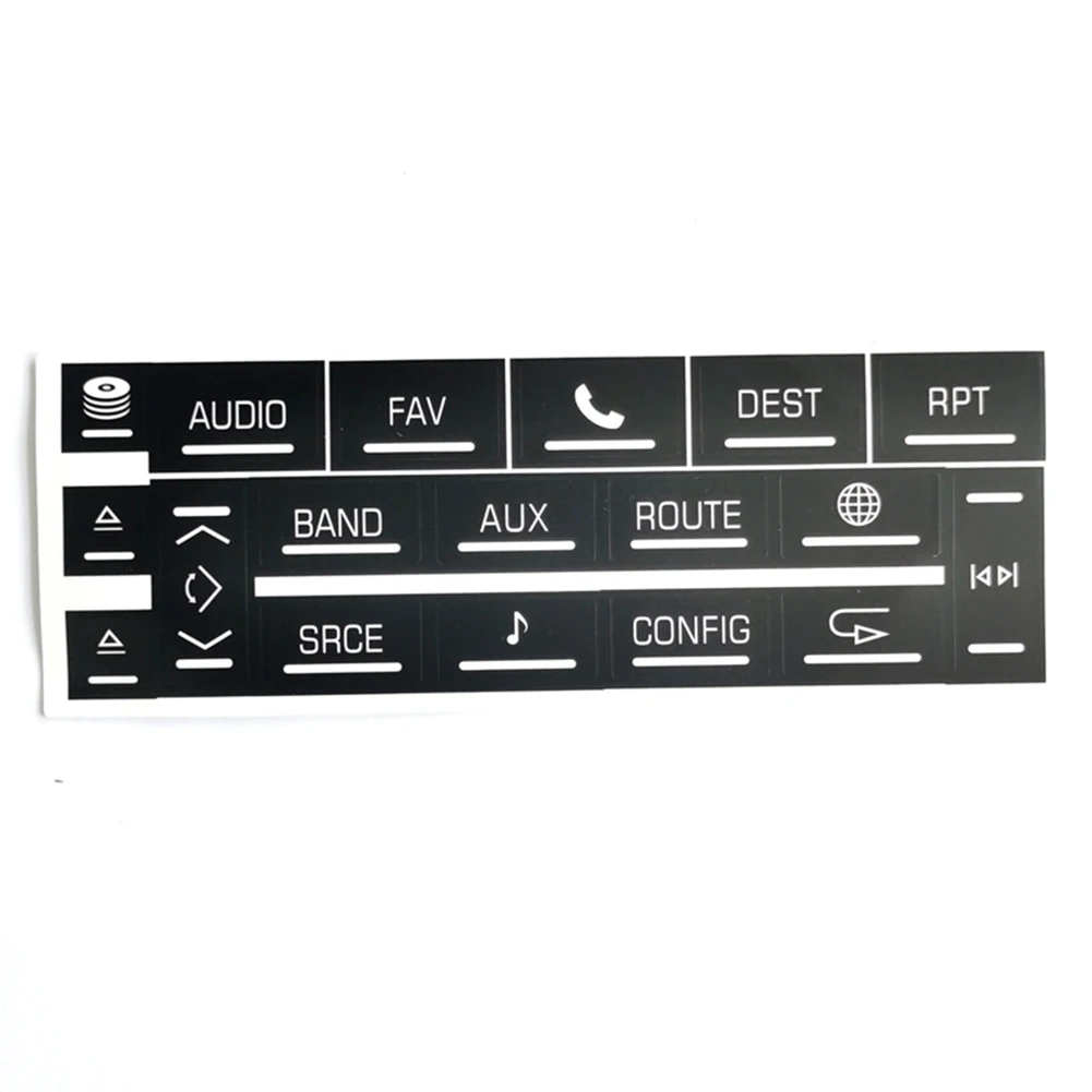 Durable New Practical Button Sticker Sticker Button For Escalade 2007-2014 High Grade Vinyl Stereo Radio Button
Durable New Practical Button Sticker Sticker Button For Escalade 2007-2014 High Grade Vinyl Stereo Radio Button