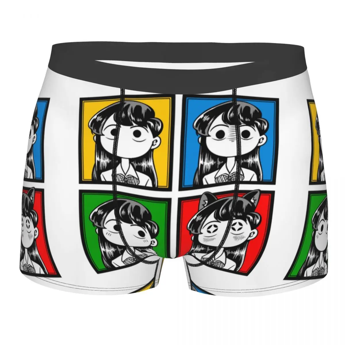 Мужские трусы Komi-san Face Komi't Communicate, боксеры, забавное нижнее белье со средней талией для мужчин
Мужские трусы Komi-san Face Komi't Communicate, боксеры, забавное нижнее белье со средней талией для мужчин
