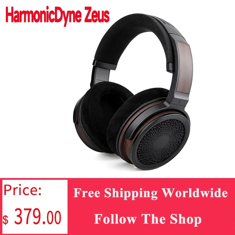 HarmonicDyne Zeus Elite Flagship 50mm Suspension Diaphragm Open Back Headphones with 2 Custom IEM Cable for Audiophile Musician
HarmonicDyne Zeus Elite Flagship 50mm Suspension Diaphragm Open Back Headphones with 2 Custom IEM Cable for Audiophile Musician