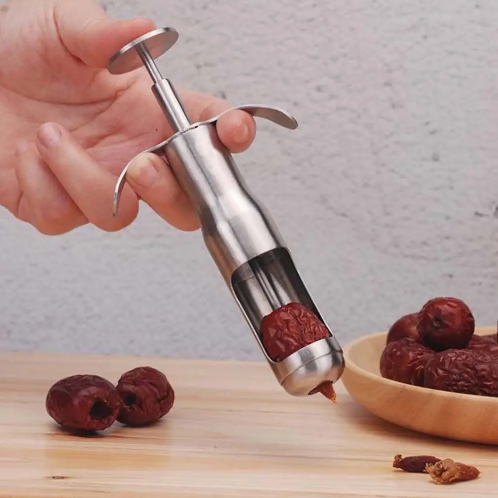 Creative Gadget Corer Fruit Core Remover Red Date Pitizer Specialty Tool Cherry Denucleator
Creative Gadget Corer Fruit Core Remover Red Date Pitizer Specialty Tool Cherry Denucleator