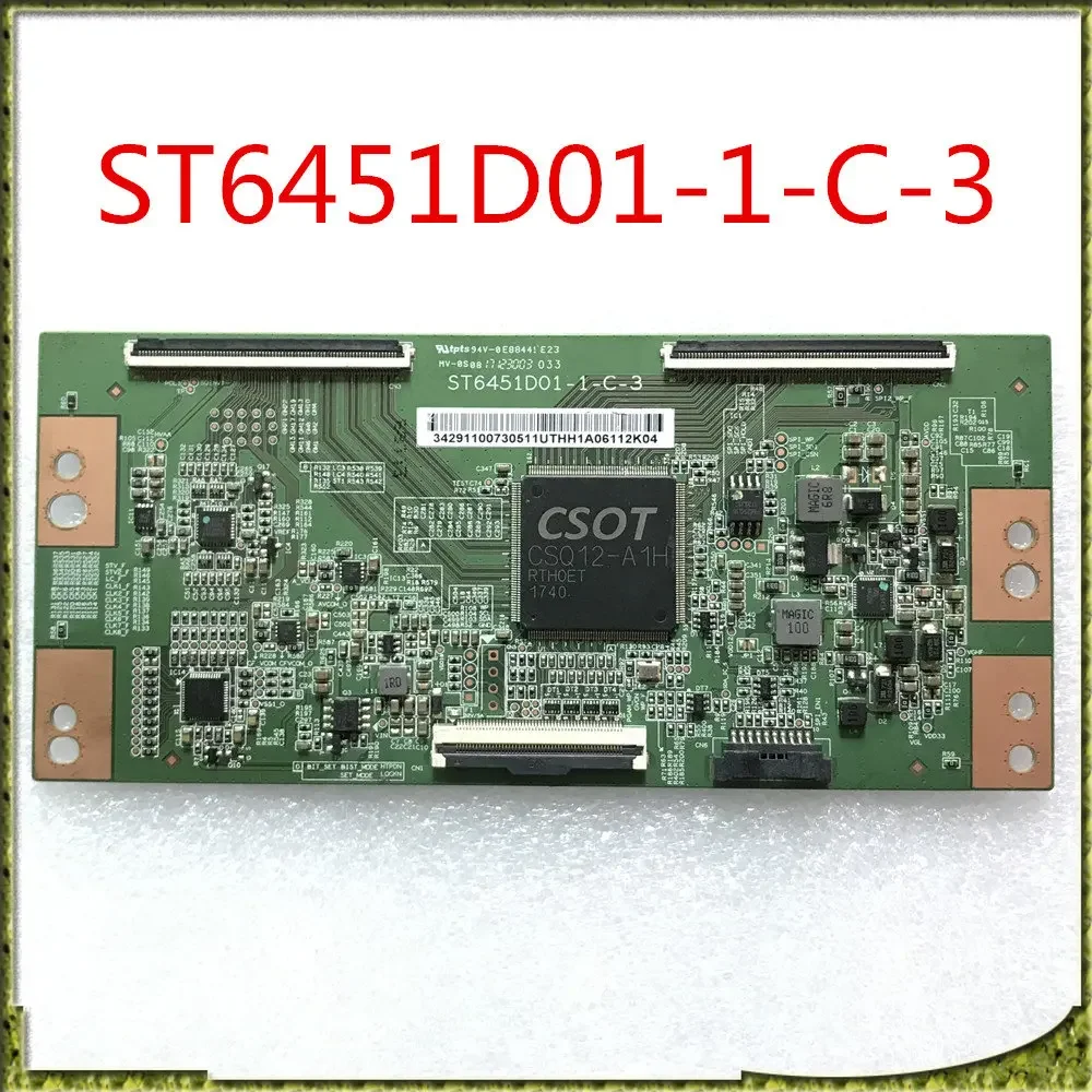 ST6451D01-1-C-3 T-Con Card Suitable for TCL 65A730U Display Equipment TCon Board Original Replacement Tcon Board ST6451D01 1 C 3
ST6451D01-1-C-3 T-Con Card Suitable for TCL 65A730U Display Equipment TCon Board Original Replacement Tcon Board ST6451D01 1 C 3