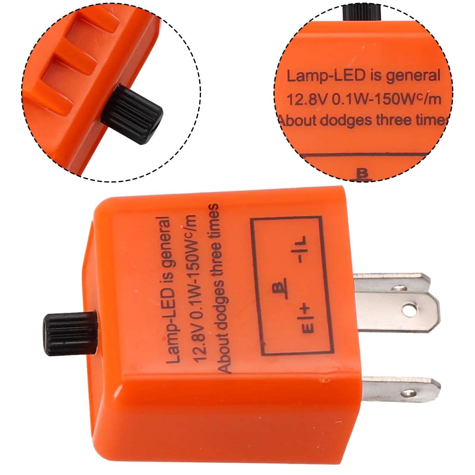 Universal 12V 3 Pin LED Flasher Relay For Motorcycle Turn Signal Light Waterproof Motorcycle Equipments
Universal 12V 3 Pin LED Flasher Relay For Motorcycle Turn Signal Light Waterproof Motorcycle Equipments