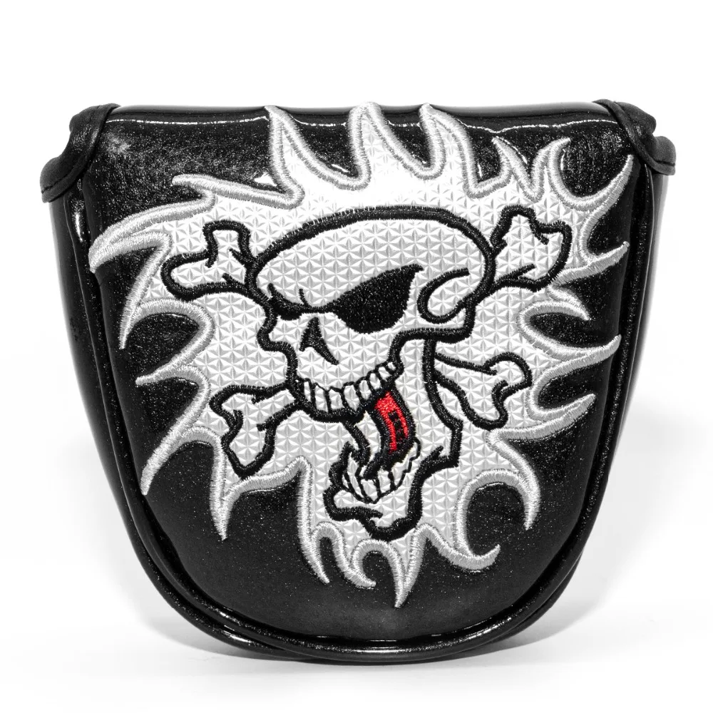Golf Accessory - Skull Skeleton Mallet Putter Cover Headcover Magnetic Club Protector fits for all brand 
Golf Accessory - Skull Skeleton Mallet Putter Cover Headcover Magnetic Club Protector fits for all brand