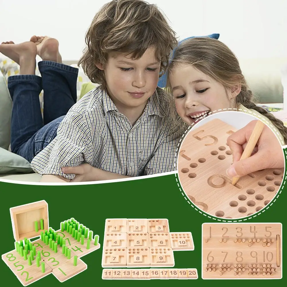 Montessori Counting Board Wooden Number Puzzle Sorting Toy For Children Letters Number Educational Wooden Game Math Toys I8B5
Montessori Counting Board Wooden Number Puzzle Sorting Toy For Children Letters Number Educational Wooden Game Math Toys I8B5