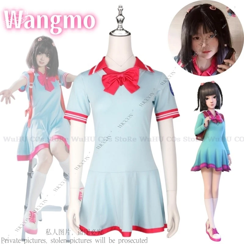 Wangmo аниме Ночная Лолита йелли косплей костюм парик школьная форма Платья эльф повседневная одежда милая девушка Хэллоуин
Wangmo аниме Ночная Лолита йелли косплей костюм парик школьная форма Платья эльф повседневная одежда милая девушка Хэллоуин