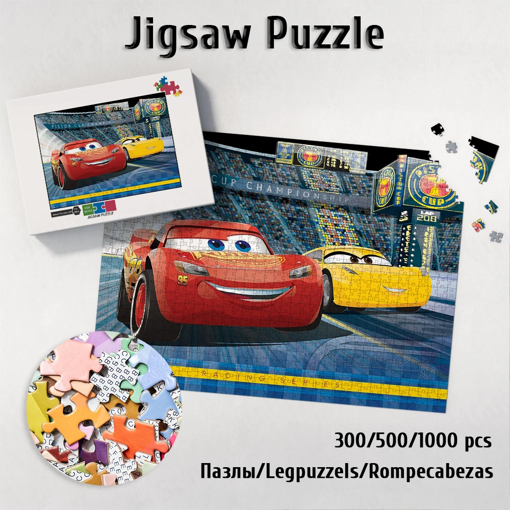 Disney Classic Jigsaw Puzzles Movies Disney Cars Board Game and Puzzle Lightning Mcqueen and Cruz Learning Education Fidget Toys
Disney Classic Jigsaw Puzzles Movies Disney Cars Board Game and Puzzle Lightning Mcqueen and Cruz Learning Education Fidget Toys