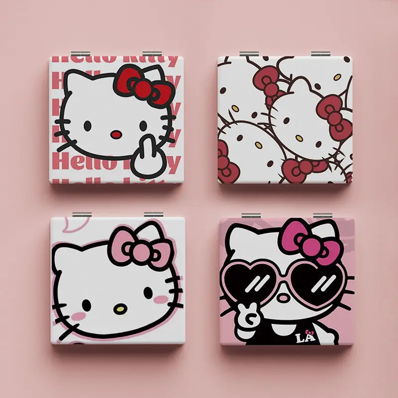 Kawaii Sanrioed Hello Kitty Small Mirror Cute Cartoon Makeup Mirror Student Portable Double-Sided Pattern Folding Mirror Gift
Kawaii Sanrioed Hello Kitty Small Mirror Cute Cartoon Makeup Mirror Student Portable Double-Sided Pattern Folding Mirror Gift
