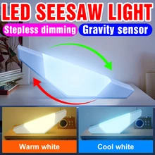 LED Night Light Gravity Sensing Table Lamp USB Chargeable Atmosphere Light Stepless Dimming For Room Bedside Desk Decor Lighting
LED Night Light Gravity Sensing Table Lamp USB Chargeable Atmosphere Light Stepless Dimming For Room Bedside Desk Decor Lighting