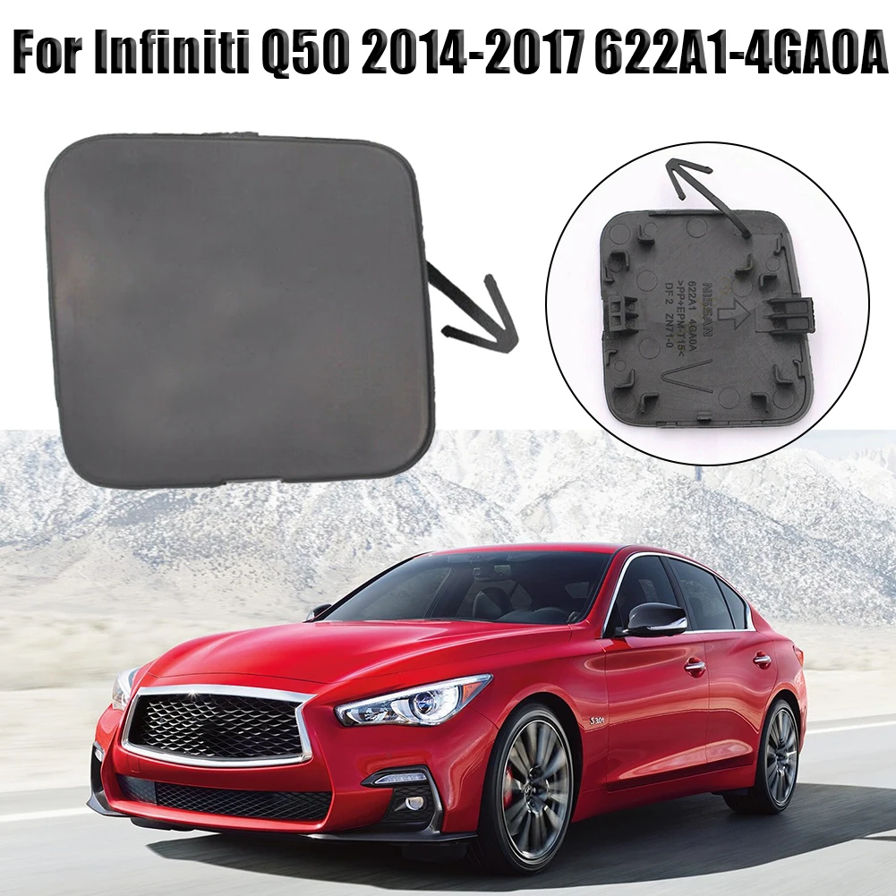 Vehicle Front Bumper Tow Hook Eye Cover Cap Black Automobile Replacement High Quality ABS Material For Infiniti Q50 2014-2017
Vehicle Front Bumper Tow Hook Eye Cover Cap Black Automobile Replacement High Quality ABS Material For Infiniti Q50 2014-2017