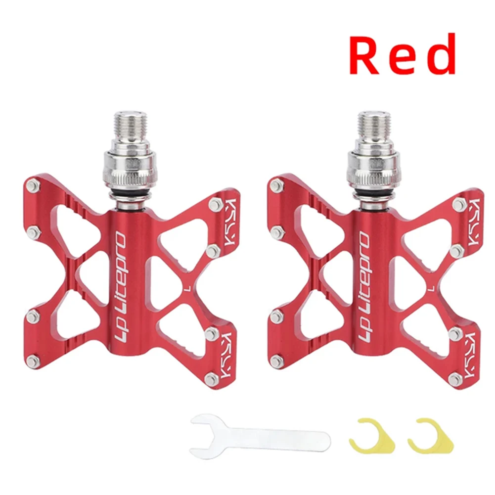 Quick Release Pedal Pedal Ultralight Widened 1 Pair Aluminum Alloy Bike Accessories DU SealedBearing MTB Bicycle Part
Quick Release Pedal Pedal Ultralight Widened 1 Pair Aluminum Alloy Bike Accessories DU SealedBearing MTB Bicycle Part