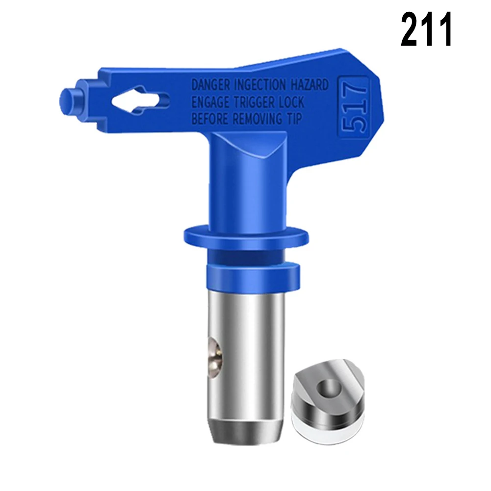 Easy To Install Spray Tip Nozzle 1PCS Airless Paint Sprayer Nozzle Tungsten Steel Material Wide Range Of Sizes
Easy To Install Spray Tip Nozzle 1PCS Airless Paint Sprayer Nozzle Tungsten Steel Material Wide Range Of Sizes