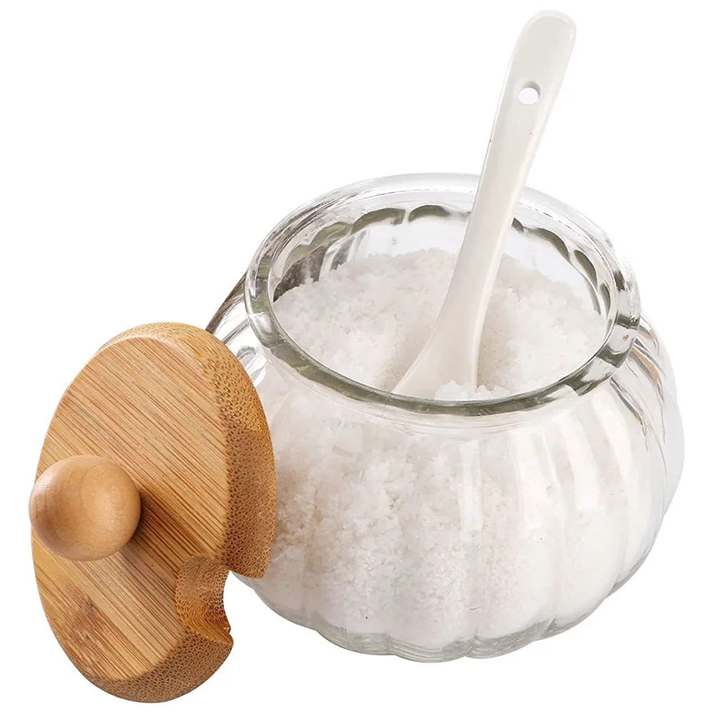 Sugar Container Glass Cruet Food Jars Candy Buffet Containers Sugar Bowl Salt Pumpkin Dish Clear Holder Lid Storage Glass Jar
Sugar Container Glass Cruet Food Jars Candy Buffet Containers Sugar Bowl Salt Pumpkin Dish Clear Holder Lid Storage Glass Jar