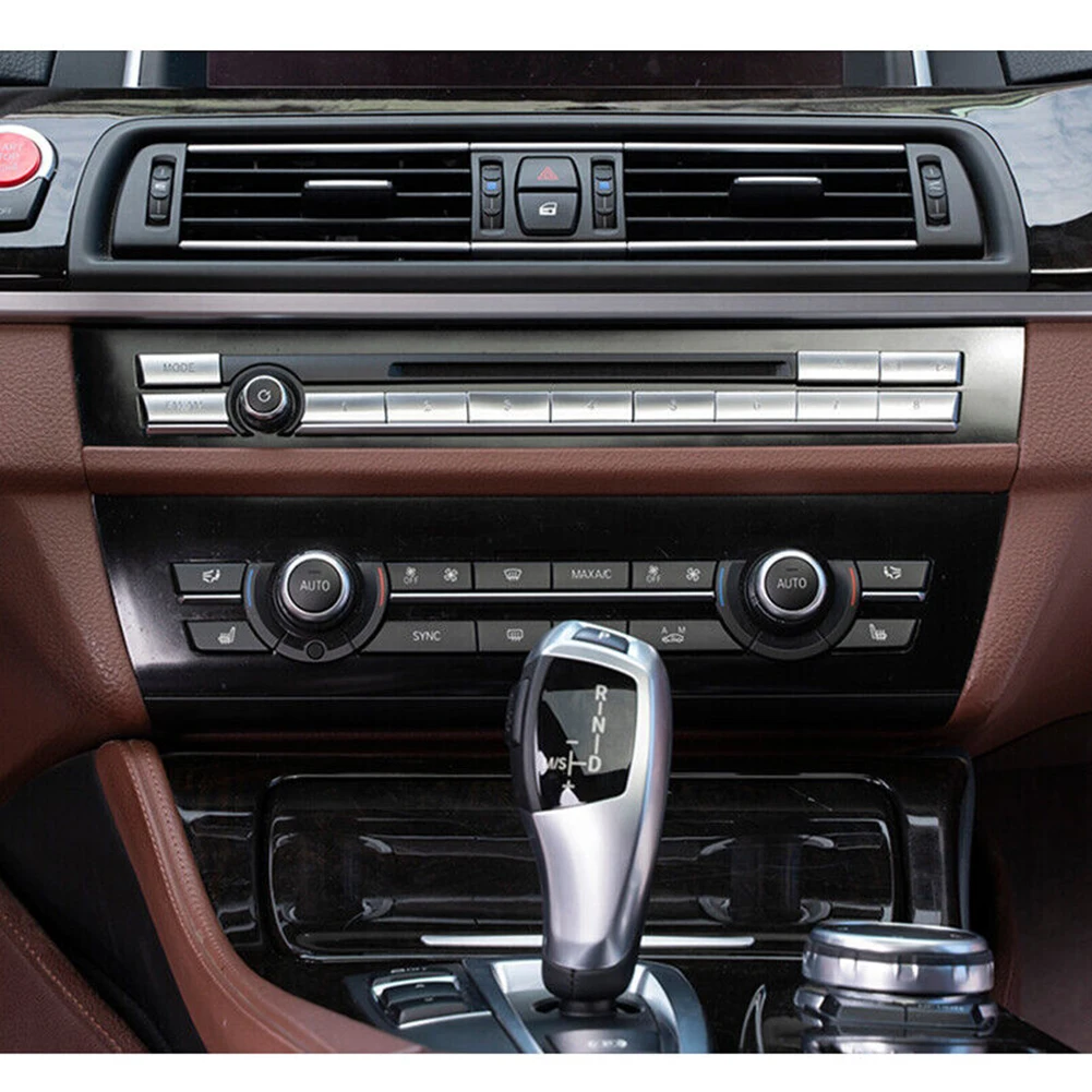 Durable Exquisite Center Console Trim Silver Waterproof 12Pcs/Set ABS Plastic Center CD Mode Chrome Easy Installation
Durable Exquisite Center Console Trim Silver Waterproof 12Pcs/Set ABS Plastic Center CD Mode Chrome Easy Installation