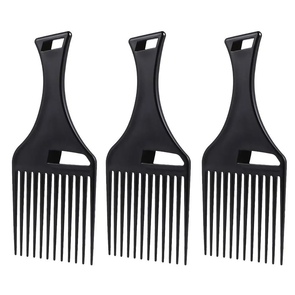 

3Pcs Afro Pick Hair Clip, Hair Pick Hair Clip Fist Hair Pick Hair Clip Hairdressing Detangle Braid Styling Tool