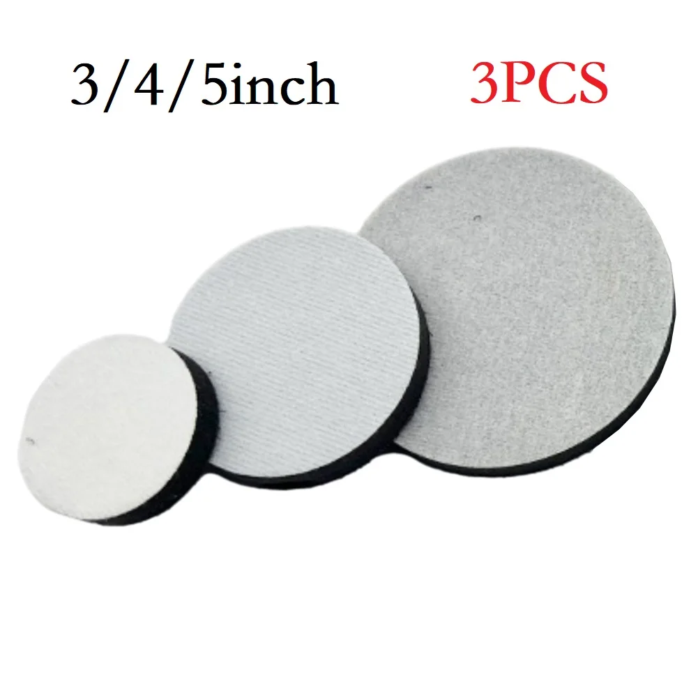 3pcs 3/4/5 Inch Soft Sponge Interface Pads Sanding Pad Hook&Loop Sanding Discs For Surface Polishing Buffer Backing Pad
3pcs 3/4/5 Inch Soft Sponge Interface Pads Sanding Pad Hook&Loop Sanding Discs For Surface Polishing Buffer Backing Pad