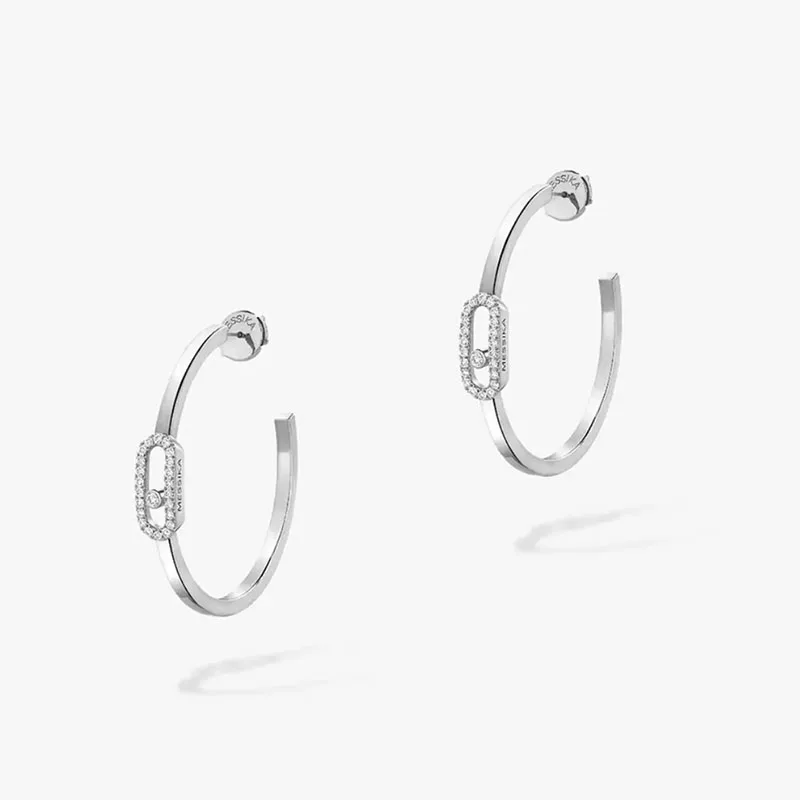 925 Sterling Silver Material Micro Inlay Process High Quality Zircon Lace Design Women's Stud Earrings Most Popular Move Series
925 Sterling Silver Material Micro Inlay Process High Quality Zircon Lace Design Women's Stud Earrings Most Popular Move Series