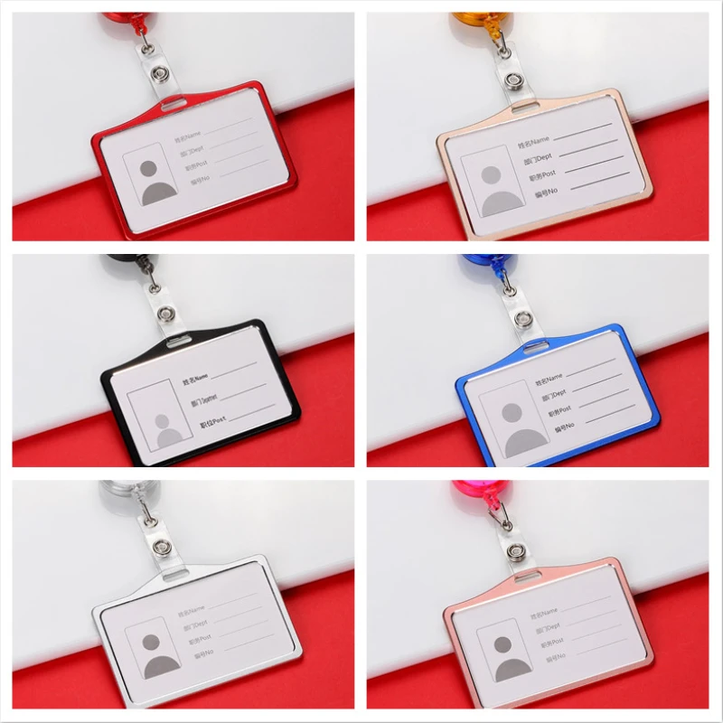 1set Horizontal Badge Holder with Retractable Badge Reel Staff Nurses Doctors Work Card ID Name Card Cover Business Supplies
1set Horizontal Badge Holder with Retractable Badge Reel Staff Nurses Doctors Work Card ID Name Card Cover Business Supplies