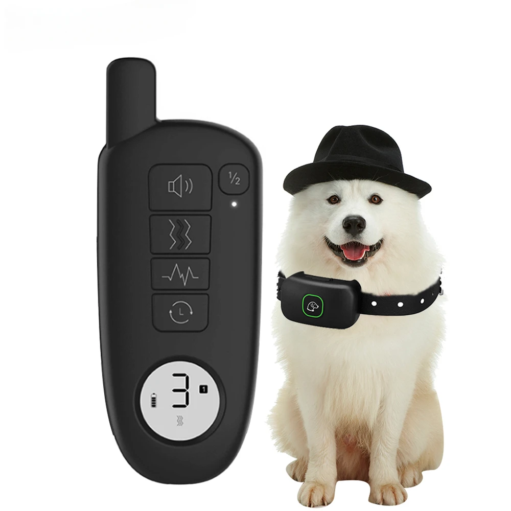 Rechargeable Waterproof Smart 400M Dog Electric Training Collar Remote Control Collar
Rechargeable Waterproof Smart 400M Dog Electric Training Collar Remote Control Collar