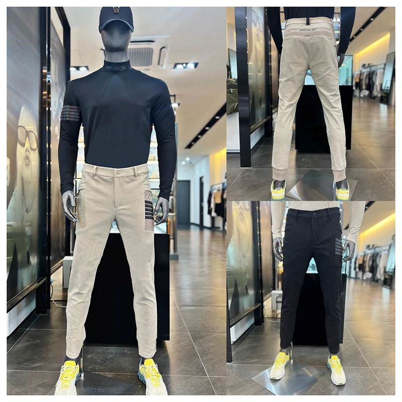 Autumn And Winter New Golf Pants Men's Outdoor Sports Korean Style Casual Trousers Slim-fit Trendy All-match Leggings Golf Wear
Autumn And Winter New Golf Pants Men's Outdoor Sports Korean Style Casual Trousers Slim-fit Trendy All-match Leggings Golf Wear