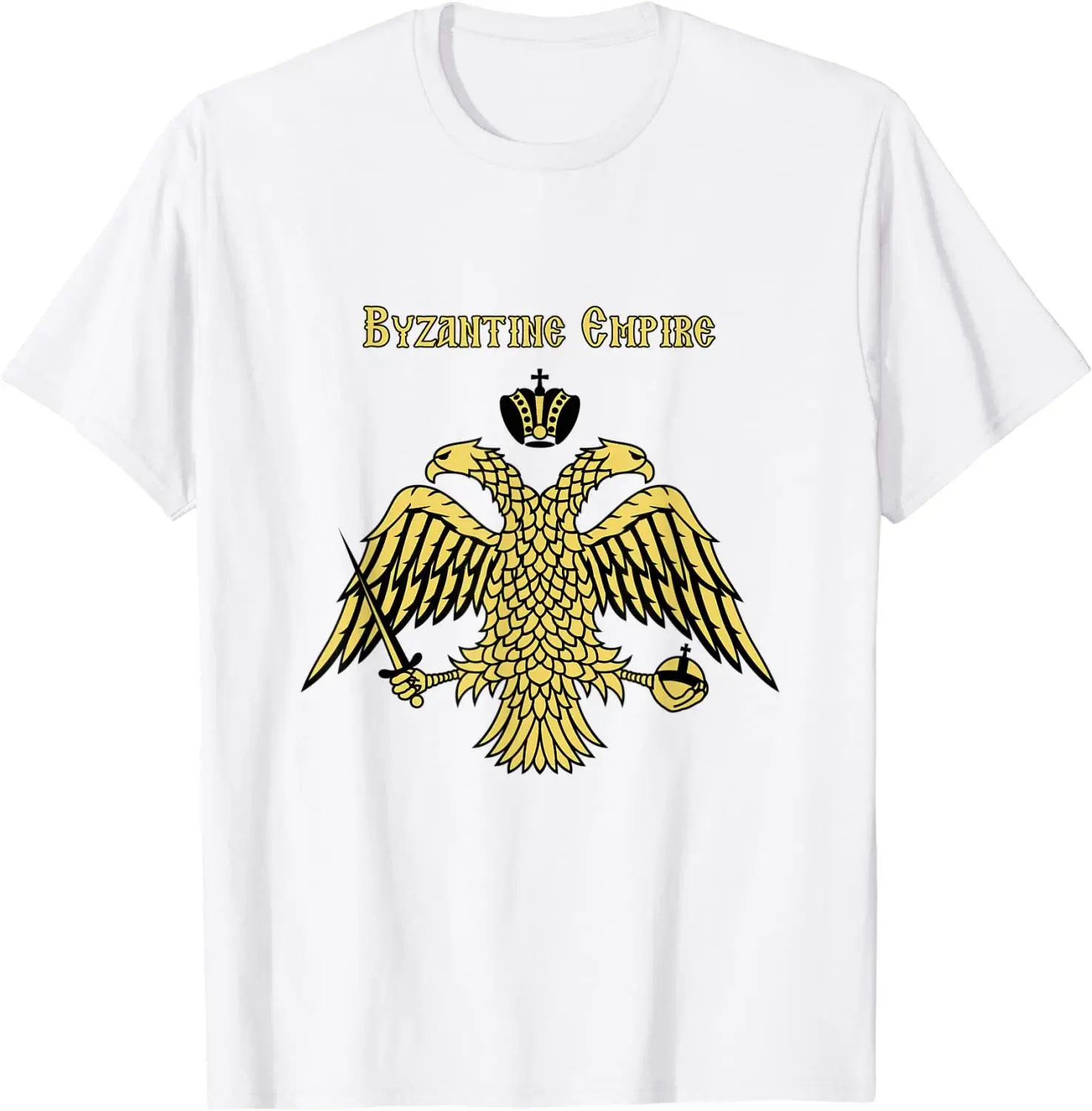 Byzantine Empire Double Headed Eagle Constantinople Men T-Shirt Short Sleeve Casual Cotton O-Neck Summer TShirt
Byzantine Empire Double Headed Eagle Constantinople Men T-Shirt Short Sleeve Casual Cotton O-Neck Summer TShirt