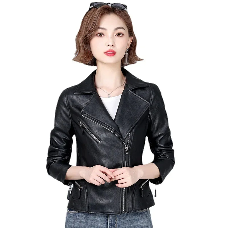 2023 Real Leather Aviator Jacket Women Genuine Oversized Spring Sheepskin Coat Women's Motorcycle New Outerwear
2023 Real Leather Aviator Jacket Women Genuine Oversized Spring Sheepskin Coat Women's Motorcycle New Outerwear