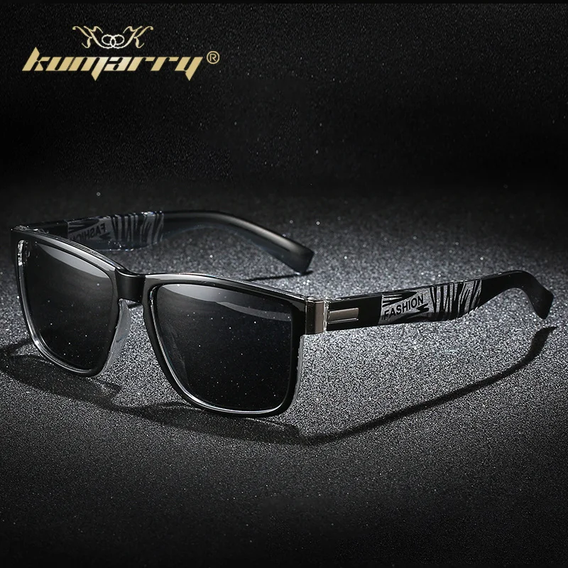 

Мужские солнцезащитные очки с поляризацией, классические квадратные солнечные очки, брендовые дизайнерские очки для защиты спорта, рыбалки, вождения, UV400