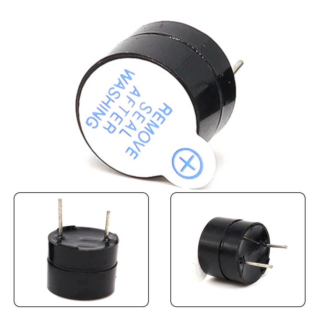 

Buzzer (piece) Mini DIY Buzzer ABS Black 2500+-200HZ Active Buzzer Tone Piezo 100% New 7.5MM Product Foot Spacing