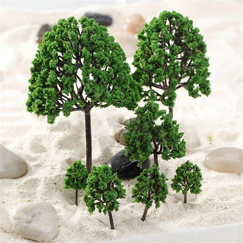 11 Pcs Train Artificial Miniature Tree Plastic Model Scenery Railway Diorama Layout Decoration Building Landscape Home Decor
11 Pcs Train Artificial Miniature Tree Plastic Model Scenery Railway Diorama Layout Decoration Building Landscape Home Decor