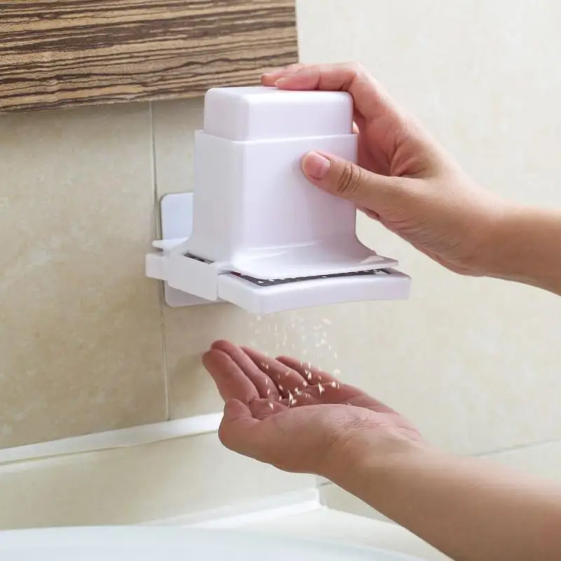 1Pc Bathroom Wall-Mounted Portable Grinding Powder Soap Box Home Creative Traceless Sticky Multifunctional Soap Box
1Pc Bathroom Wall-Mounted Portable Grinding Powder Soap Box Home Creative Traceless Sticky Multifunctional Soap Box