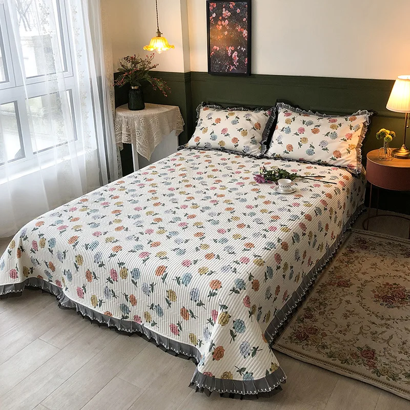 Retro Nordic Bed Cover Bedspread Bed Blanket Fitted Mattress Cover Cotton Quilted Print Bed Sheet Home Decoration
Retro Nordic Bed Cover Bedspread Bed Blanket Fitted Mattress Cover Cotton Quilted Print Bed Sheet Home Decoration