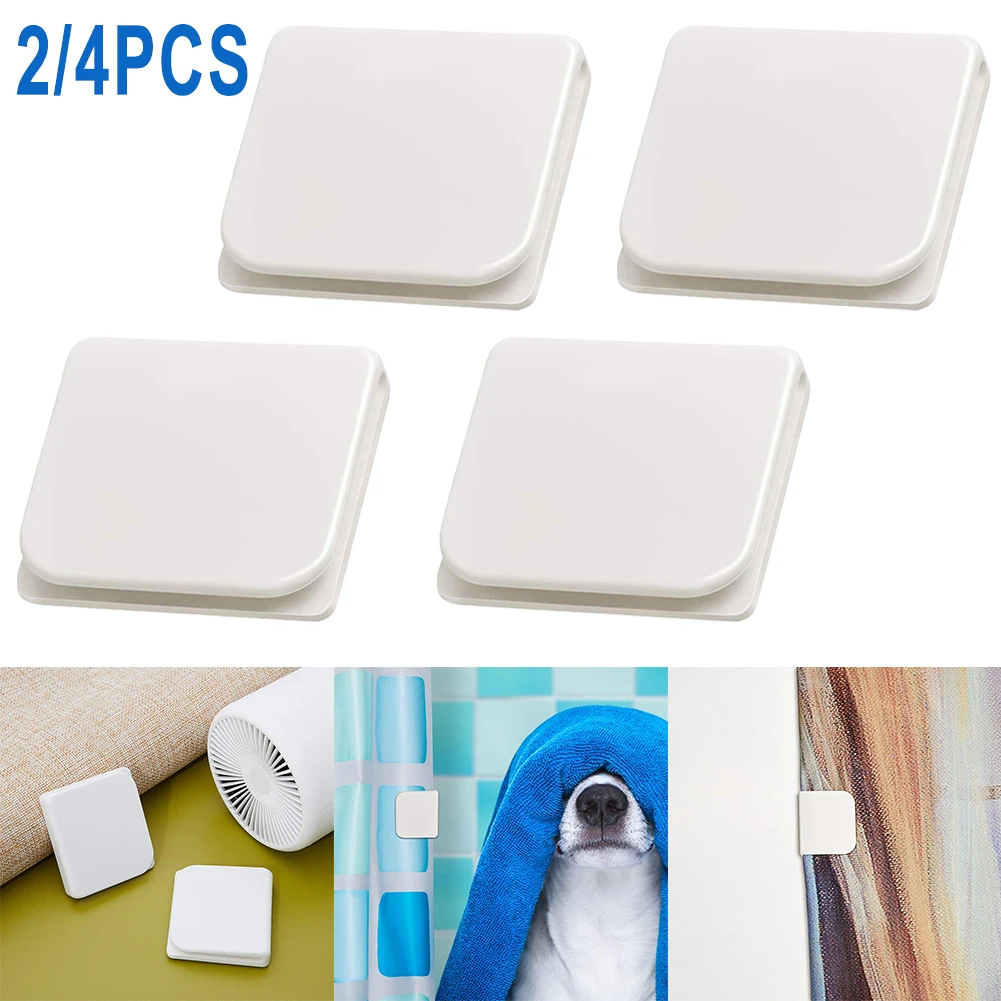 2/4 Pcs Shower Curtain Anti Splash Clips Fixed Clamps Bath Guard Self Adhesive Shower Curtain Rings Clip Bathroom Product
2/4 Pcs Shower Curtain Anti Splash Clips Fixed Clamps Bath Guard Self Adhesive Shower Curtain Rings Clip Bathroom Product