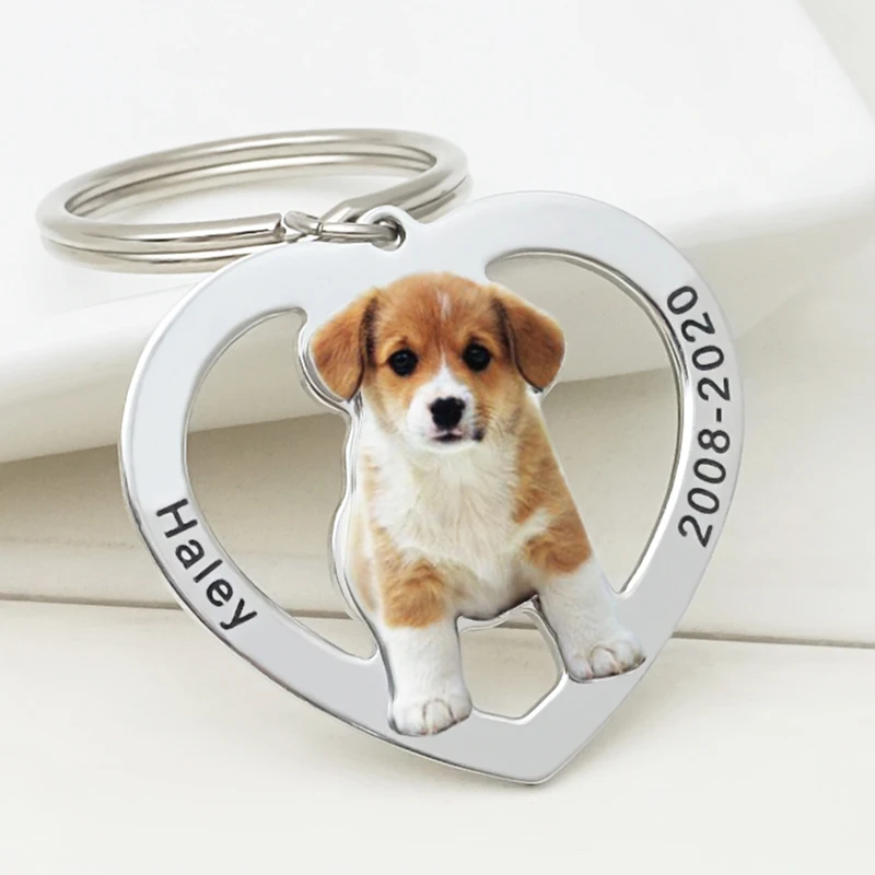 Personalized Dog Photo Keychain Custom Picture Keyring Dog Portrait Keychain Pet Memorial Gift For Pet Lover Christmas Gift
Personalized Dog Photo Keychain Custom Picture Keyring Dog Portrait Keychain Pet Memorial Gift For Pet Lover Christmas Gift