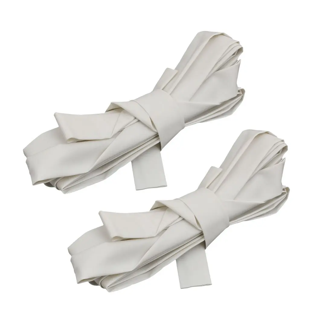 Keszoox 10mm Dia 3:1 Ratio Heat Shrink Tube Wire Wrap Cable Sleeve White 4M Length 2pcs
Keszoox 10mm Dia 3:1 Ratio Heat Shrink Tube Wire Wrap Cable Sleeve White 4M Length 2pcs