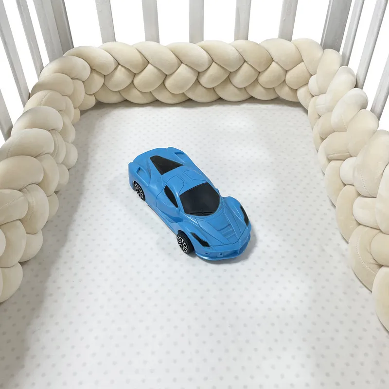 1M/2.2M/3M Baby Bumper Infant Safety Protector for Crib Newborn Kids Cot Knot Braid Bumper Bedding Set Pillow Cushion Room Decor
1M/2.2M/3M Baby Bumper Infant Safety Protector for Crib Newborn Kids Cot Knot Braid Bumper Bedding Set Pillow Cushion Room Decor