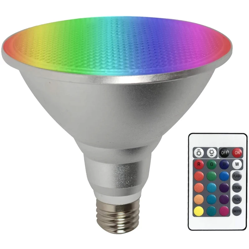 Super Bright E27 30W/20W RGB PAR38 Waterproof IP65 Dimmable LED SpotLight Bulb Lamp Indoor Lighting Home Decoration AC85-265V
Super Bright E27 30W/20W RGB PAR38 Waterproof IP65 Dimmable LED SpotLight Bulb Lamp Indoor Lighting Home Decoration AC85-265V