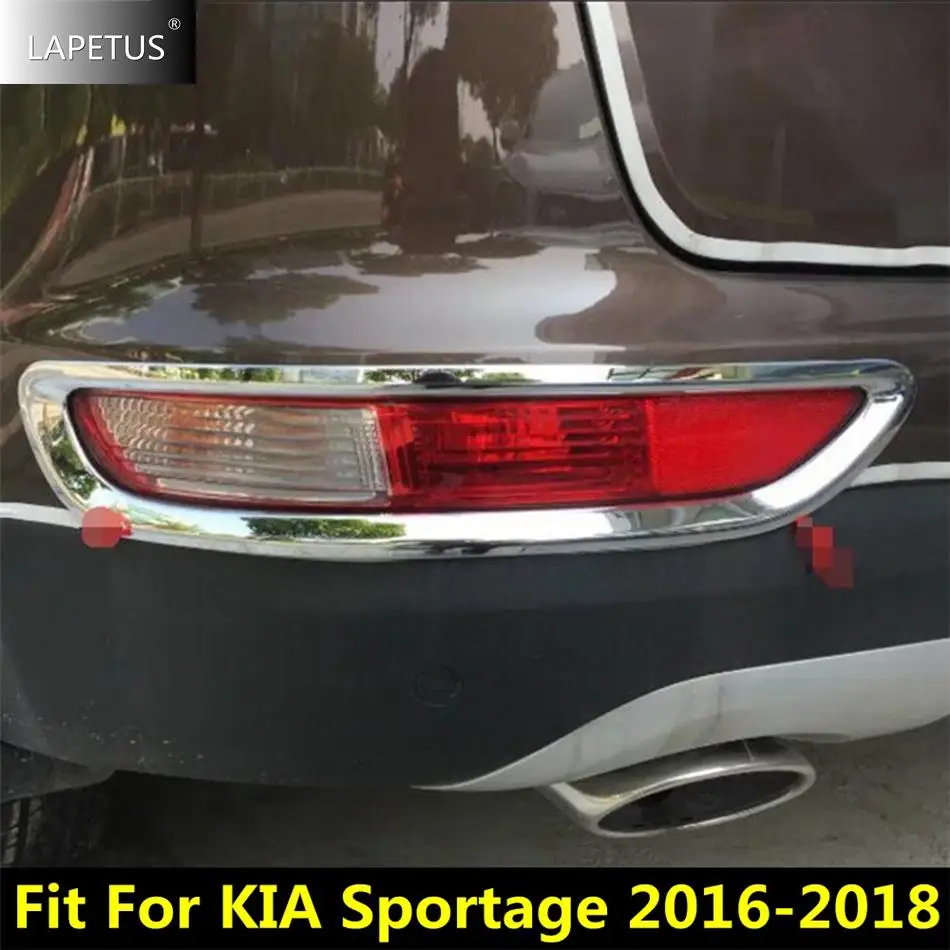 Rear Tail Fog Lights Lamps Frame Decoration Protector Cover Trim For KIA Sportage 2016 2017 2018 Car Chrome Accessories Exterior
Rear Tail Fog Lights Lamps Frame Decoration Protector Cover Trim For KIA Sportage 2016 2017 2018 Car Chrome Accessories Exterior