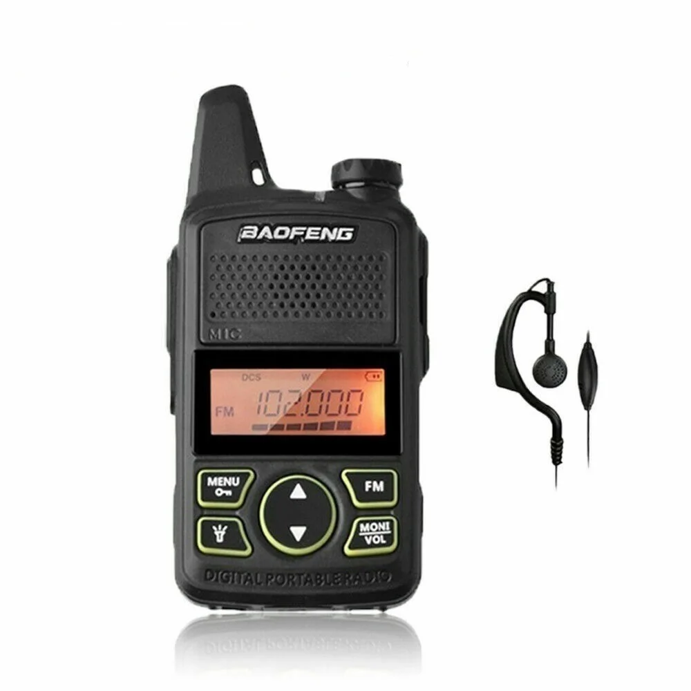 Портативная рация Baofeng PMR446 VHF 120-174 МГц-UHF 200-520 МГц-2-сторонняя радиосвязь, 1 шт.
Портативная рация Baofeng PMR446 VHF 120-174 МГц-UHF 200-520 МГц-2-сторонняя радиосвязь, 1 шт.