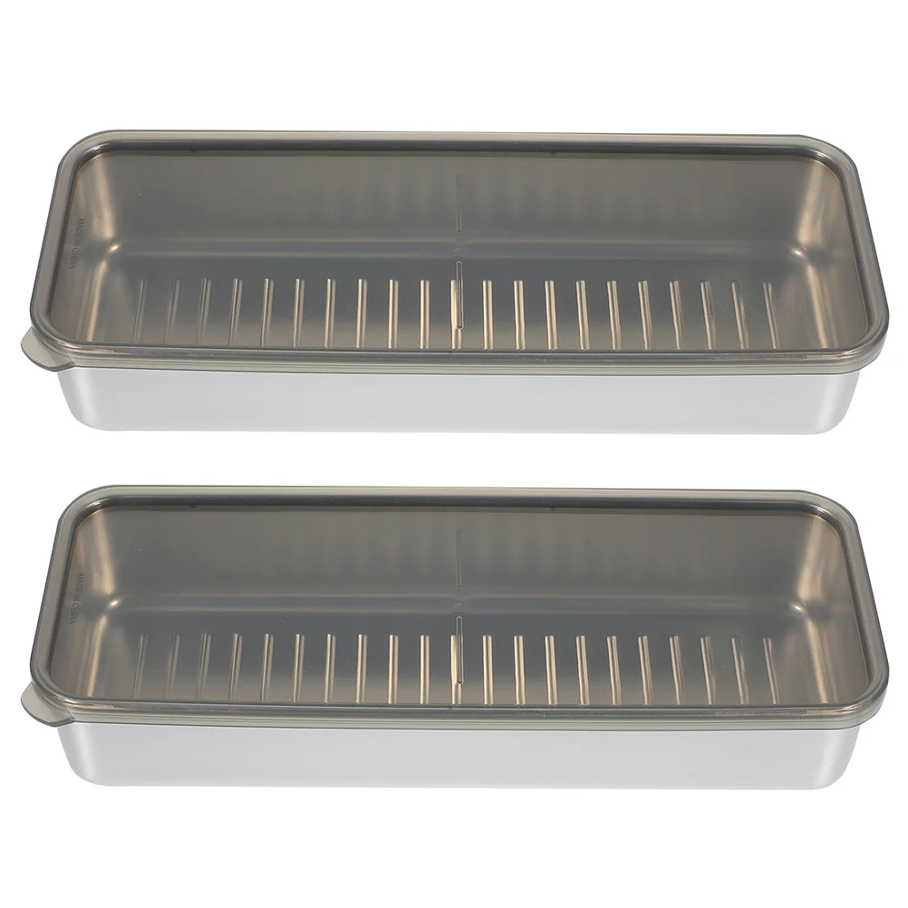 2 Pcs Foods Freezer Containers Fridge Organizers Box Bacon Keeper Pp Fruit Fresh Household Reusable Holders Storage Cases
2 Pcs Foods Freezer Containers Fridge Organizers Box Bacon Keeper Pp Fruit Fresh Household Reusable Holders Storage Cases