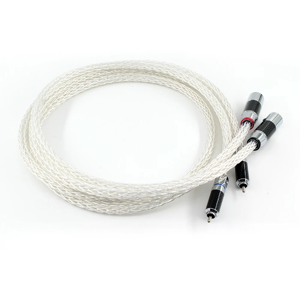 1Pair OCC Silver plated XLR Audio cable Balance cable RCA Male TO XLR Male Female Connector Audio Cable 8AG Twist Cable
1Pair OCC Silver plated XLR Audio cable Balance cable RCA Male TO XLR Male Female Connector Audio Cable 8AG Twist Cable