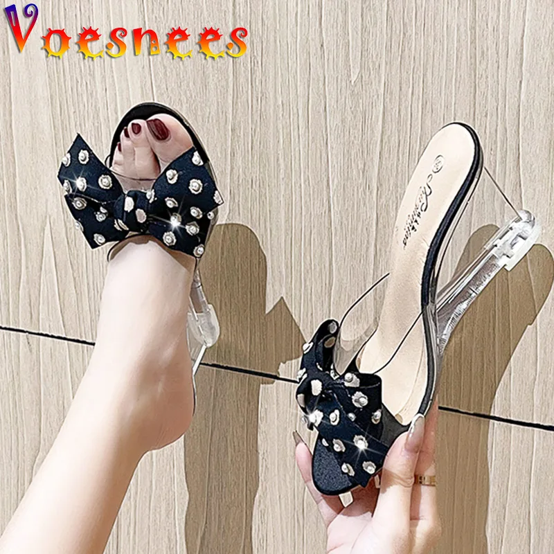 Женские мюли с бантом-бабочкой, сандалии на танкетке, сланцы, праздничная обувь с жемчугом, прозрачные летние повседневные женские туфли-лодочки
Женские мюли с бантом-бабочкой, сандалии на танкетке, сланцы, праздничная обувь с жемчугом, прозрачные летние повседневные женские туфли-лодочки