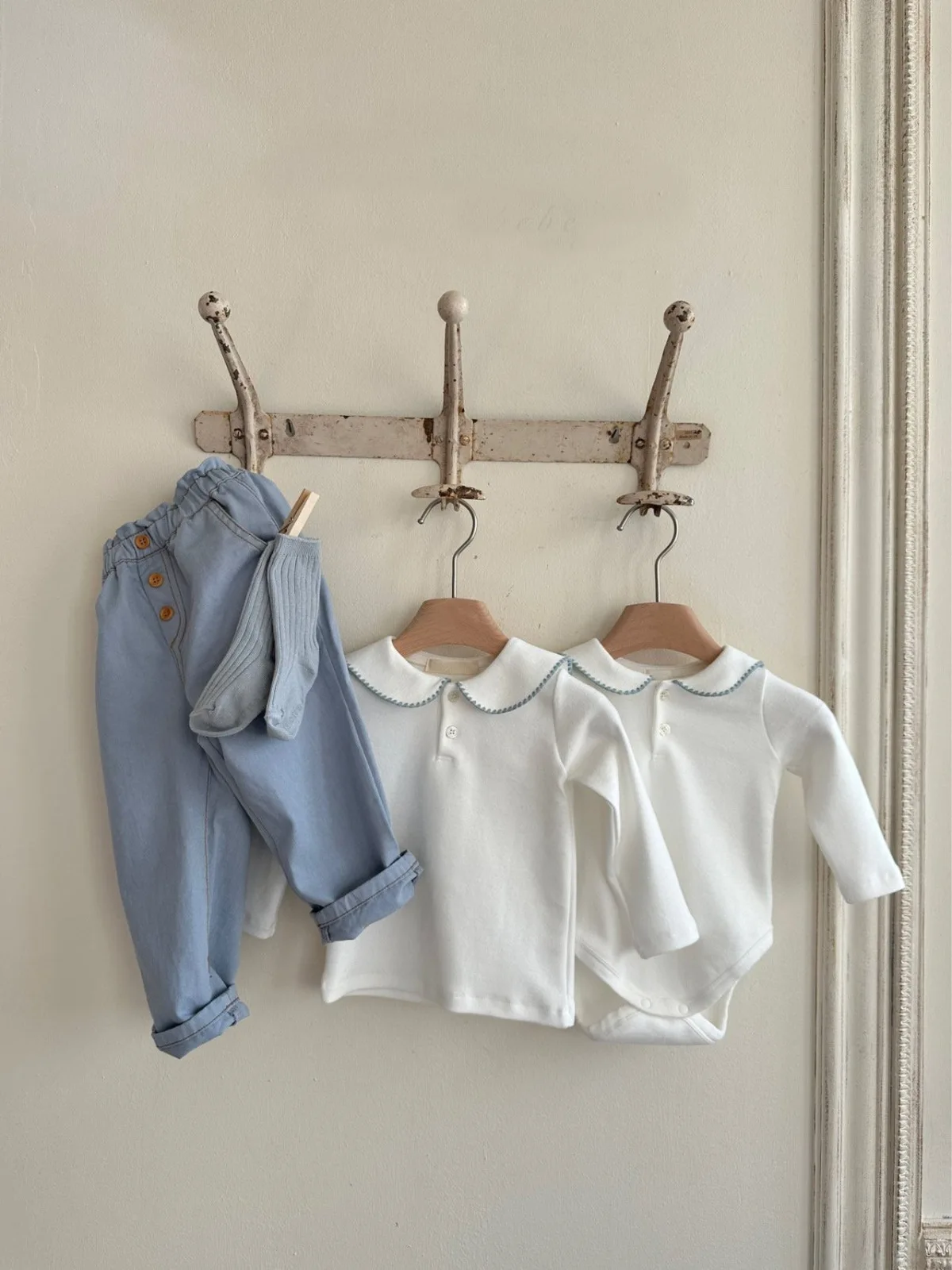 2025 Autumn New Baby Long Sleeve T Shirts Infant Girl Lapel Blouse Toddler Boy Solid Tops Baby Shirts Kids Bottoming Clothes 10 S2ece9a8dbfc140c6ad52b3f6ea6dbc461