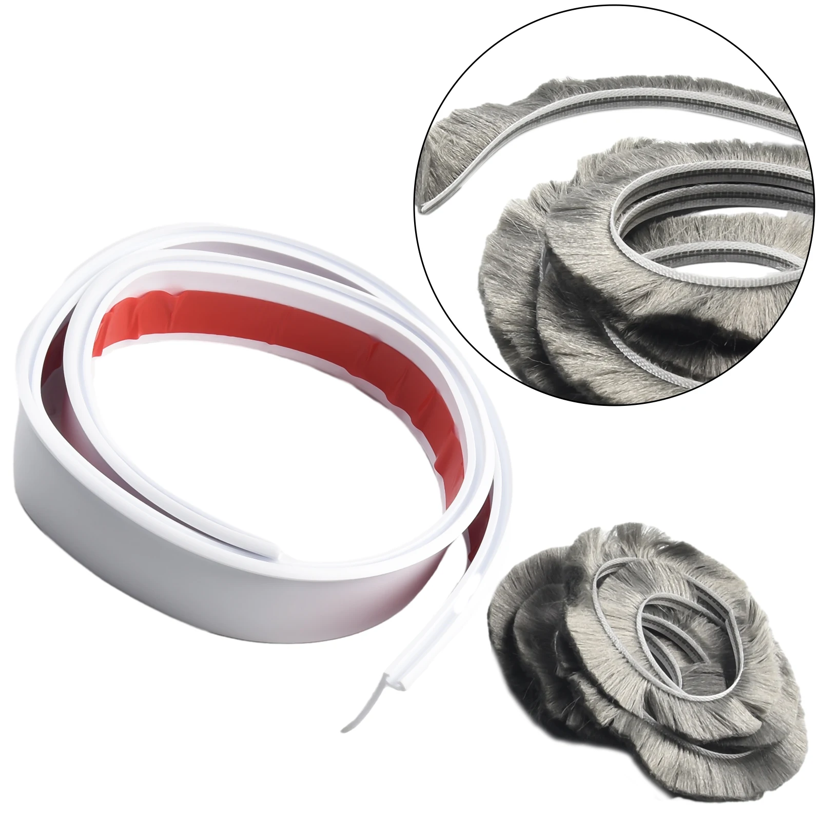 100CM Brush Seal Strip Insectproof Soundproof Door Bottom Seal Strip Door Sweep Seals Practical Soft Brush Hardware Accessories
100CM Brush Seal Strip Insectproof Soundproof Door Bottom Seal Strip Door Sweep Seals Practical Soft Brush Hardware Accessories