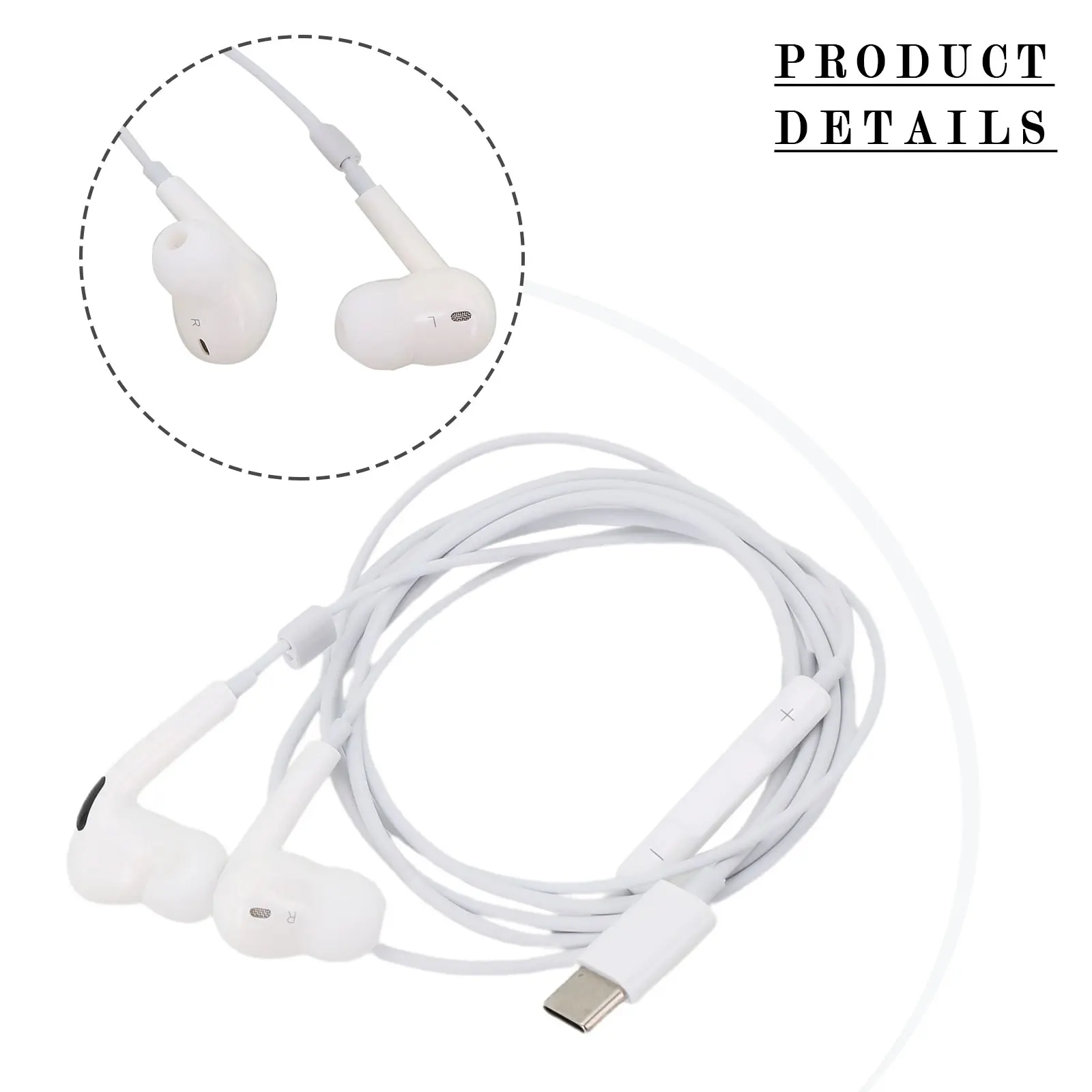For Samsung USBType-C In-Ear Wired With Microphone HiFi Stereo Noise Reduction Headphones For S24 S23 22 Ultra
For Samsung USBType-C In-Ear Wired With Microphone HiFi Stereo Noise Reduction Headphones For S24 S23 22 Ultra