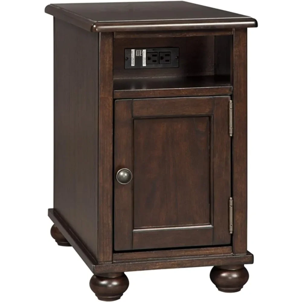 2 USB Ports & Outlets End Table Serving Coffee 2 Fixed Shelves Side Table Living Room Chairs Dark Brown Mid Century Modern Coffe
2 USB Ports & Outlets End Table Serving Coffee 2 Fixed Shelves Side Table Living Room Chairs Dark Brown Mid Century Modern Coffe