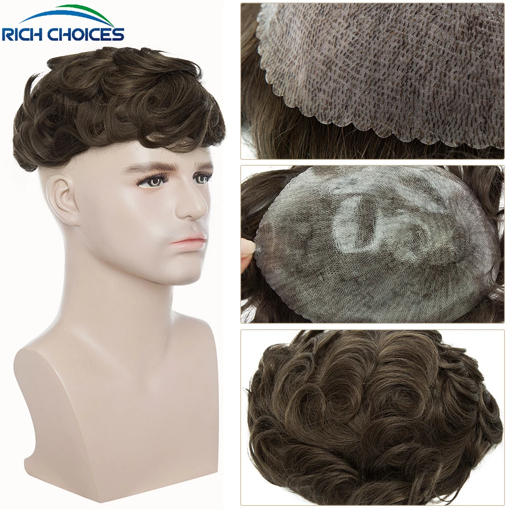 8x10 Human Hair Men Toupee 0.2mm Skin PU Human Hair Prosthesis Wig Full Skin PU Hairpiece Hair Replacement Density 100%
8x10 Human Hair Men Toupee 0.2mm Skin PU Human Hair Prosthesis Wig Full Skin PU Hairpiece Hair Replacement Density 100%