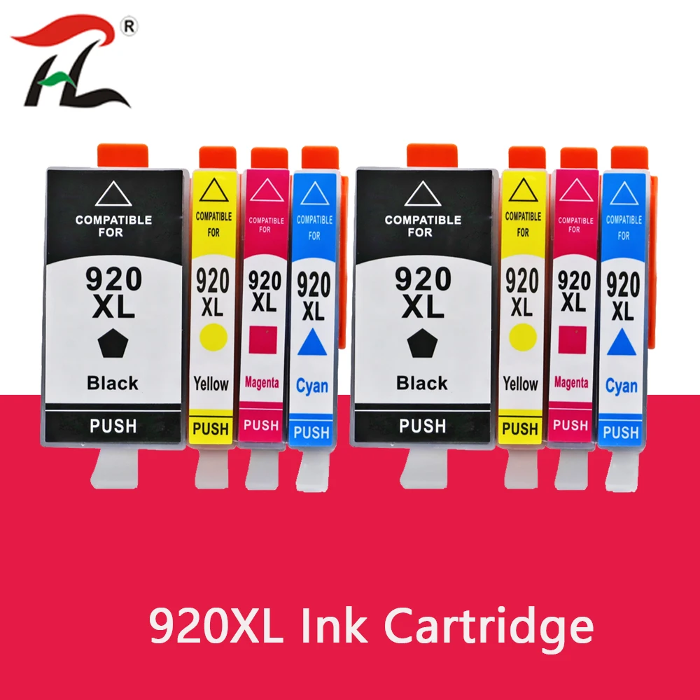 

For HP Compatible Ink Cartridges For HP 920 Deskjet 6000 6500 7000 7500A Printer full For HP920 XL 920XL Cartridge For HP920XL