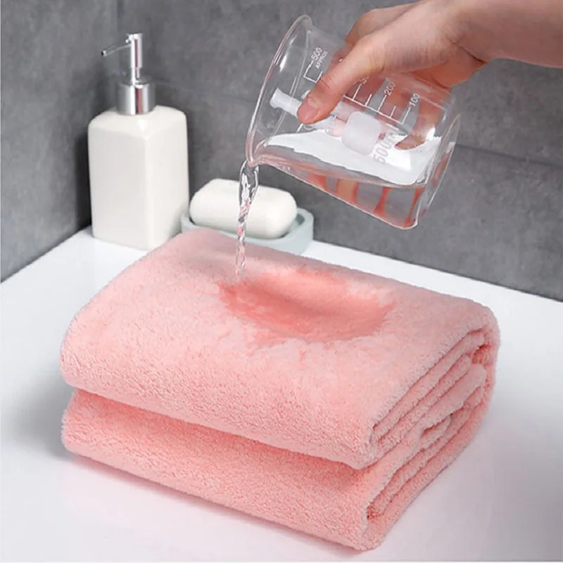 

Drop Shipping Large Microfiber Bath Towel Adult Soft Absorbent Towels Bathroom Beach Towel Hotel Towels For Home