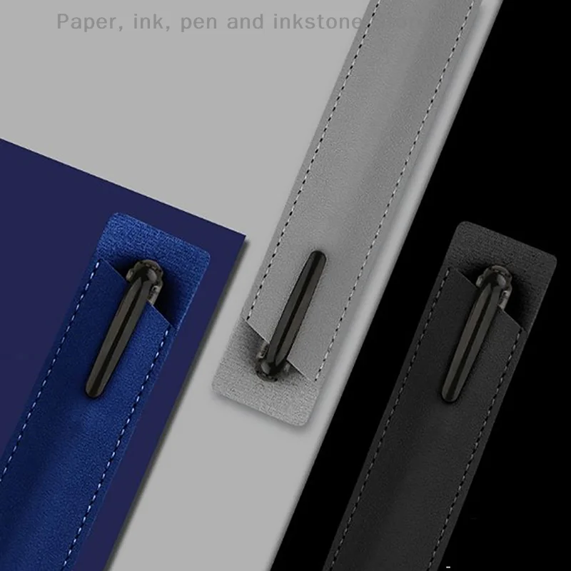 1pc Portable Solid Color PU Leather Pen Case Advertising Gift Pencil Bag Fountain Pen Ballpoint Pen Scratch-resistant Pen Case
1pc Portable Solid Color PU Leather Pen Case Advertising Gift Pencil Bag Fountain Pen Ballpoint Pen Scratch-resistant Pen Case